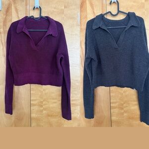 Lot of 2 Lululemon Merino Wool Blend Sweaters - Small (S)